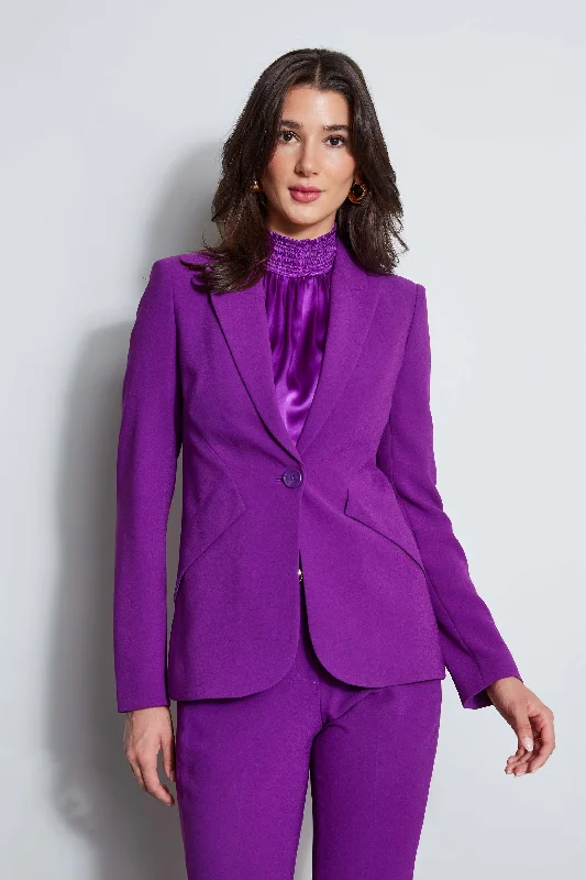 Seasonal Sale Panel Single Button Blazer