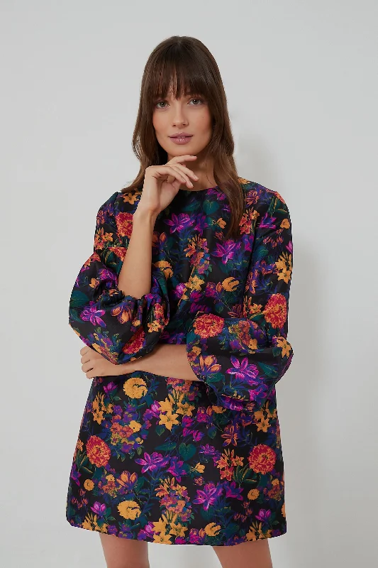 Reduced Prices Orange Lillies Florence Dress