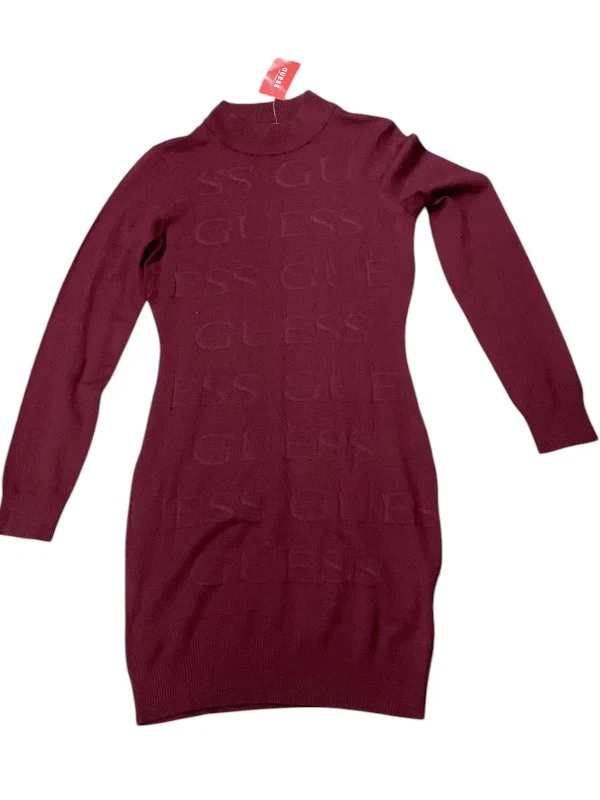 Customer Appreciation Sale Dress Sweater By Guess In Purple, Size: M