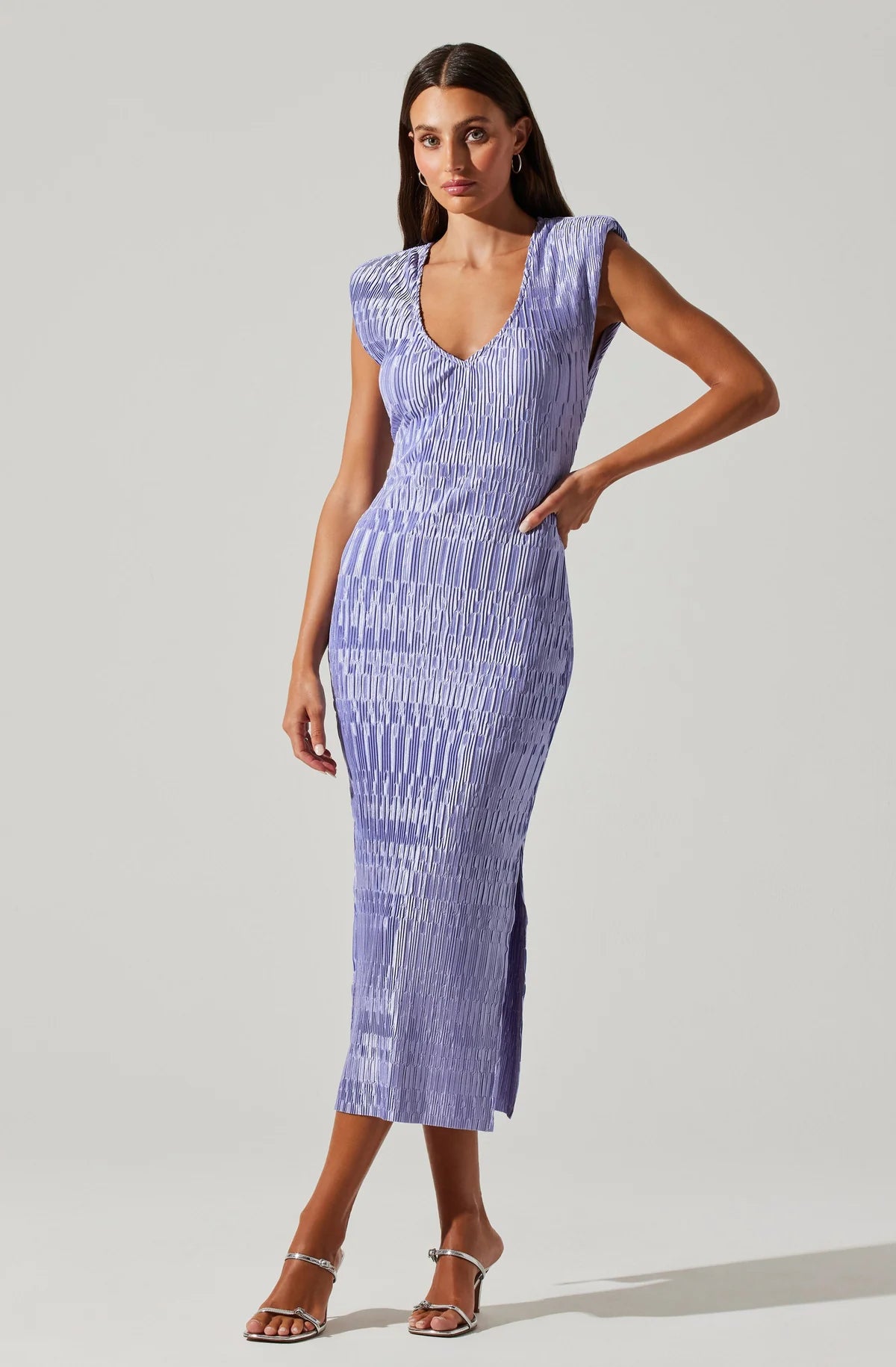 The Best Prices Nyah Midi Dress I Lilac