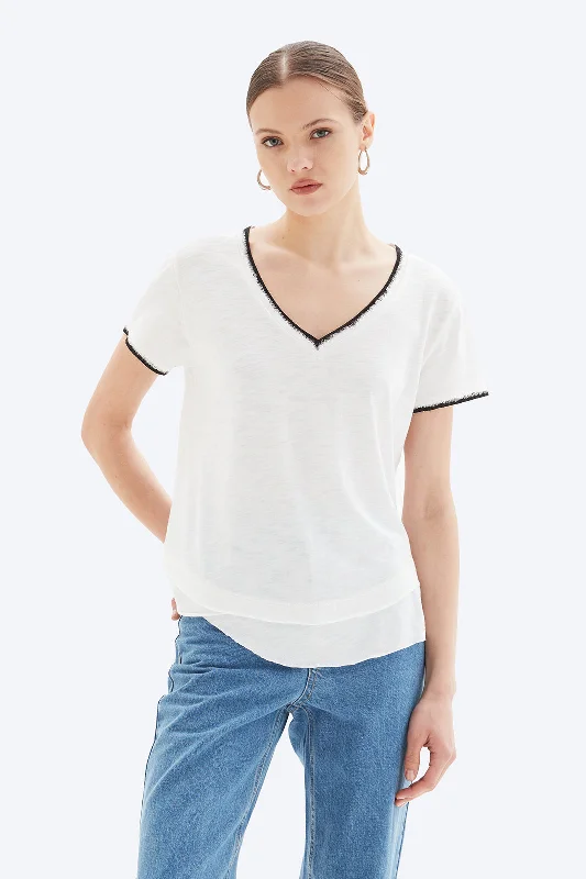 Buy Now Ava Tipped T-shirt