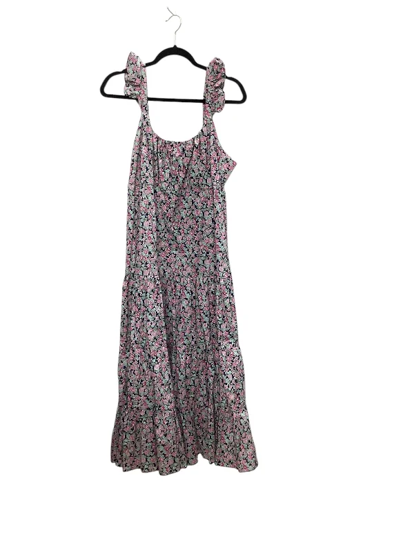 Low Prices Dress Casual Maxi By Eesome In Floral Print, Size: L