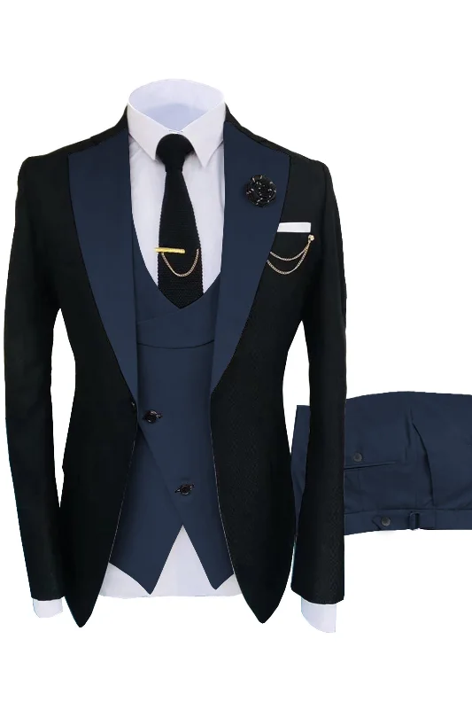 Savings Event 3 Pieces Lapel Men's Suit Formal Marriage Groom Suits