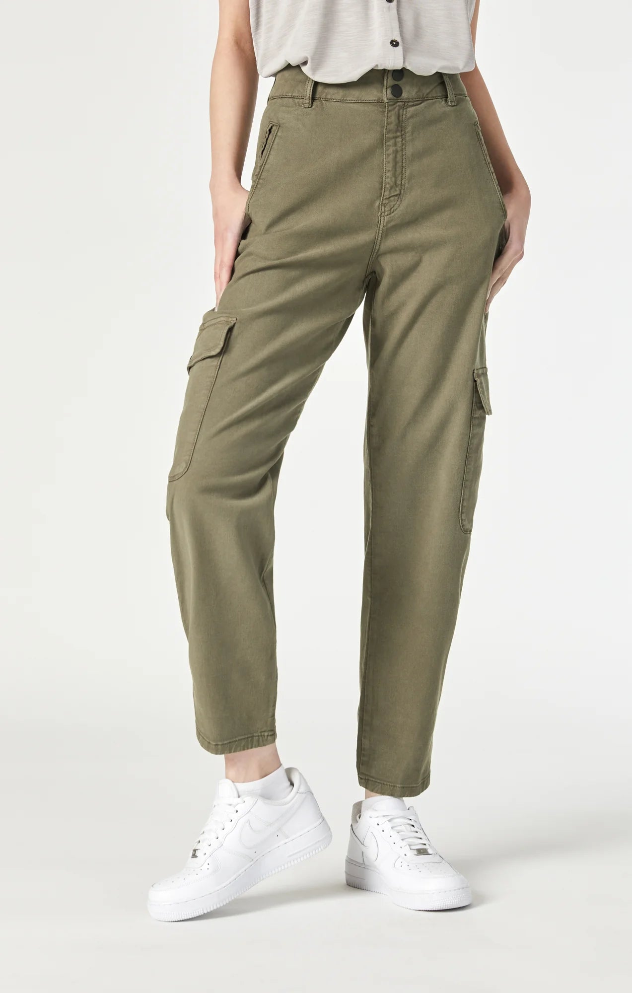 Best Bargains Elsie Luxe Twill Cargo I Capers