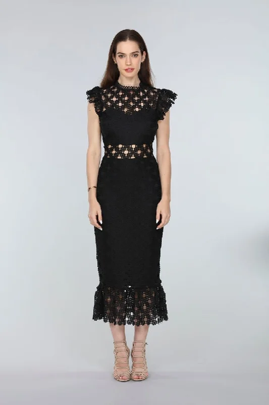 Midnight Madness Elizabeth Lace Dress