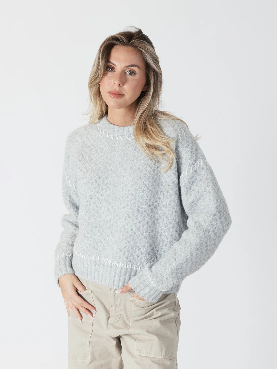 Discount Mania Nika Crewneck Sweater