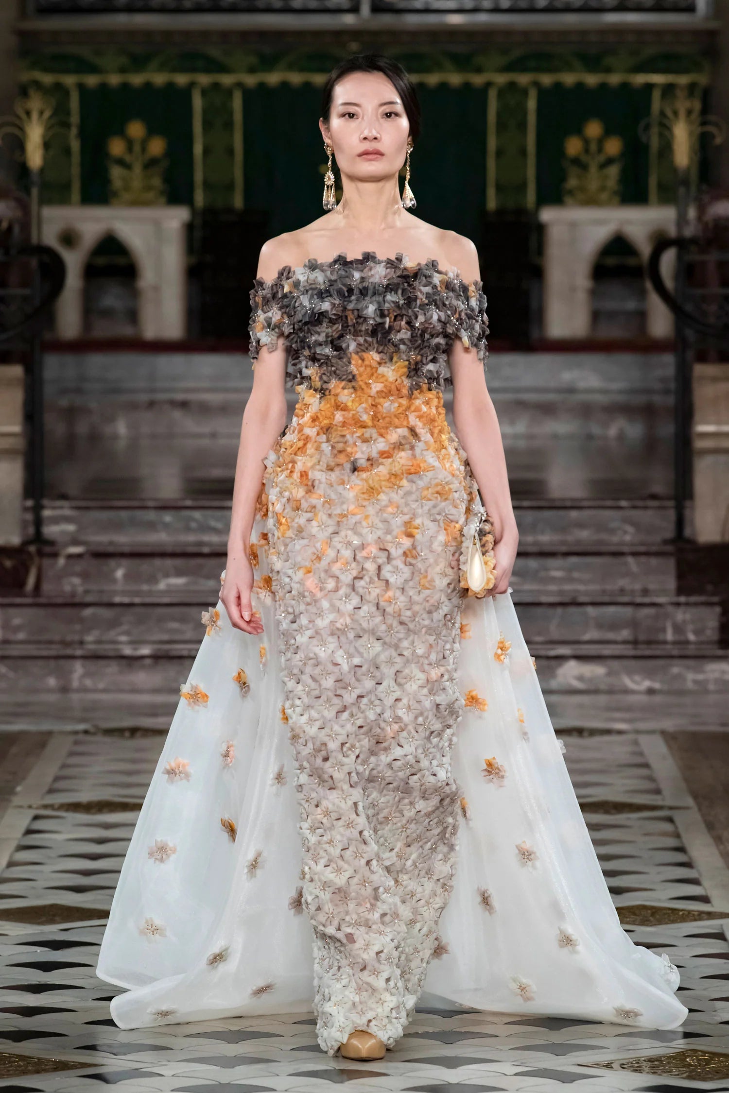 Early Bird Discount SAIID KOBEISY Couture Gown   Sold Out