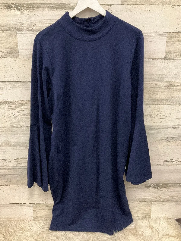 Limited Time Dress Casual Short By Venus In Blue, Size: 1x