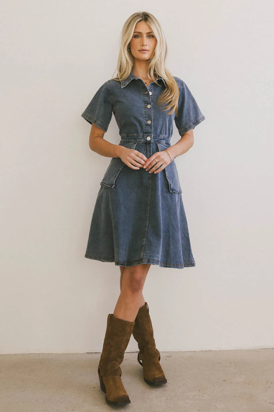 The Best Prices Jessie Denim Mini Dress