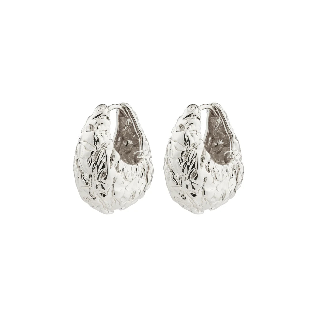 Stock Clearance Lincoln Earrings I Silver Plated