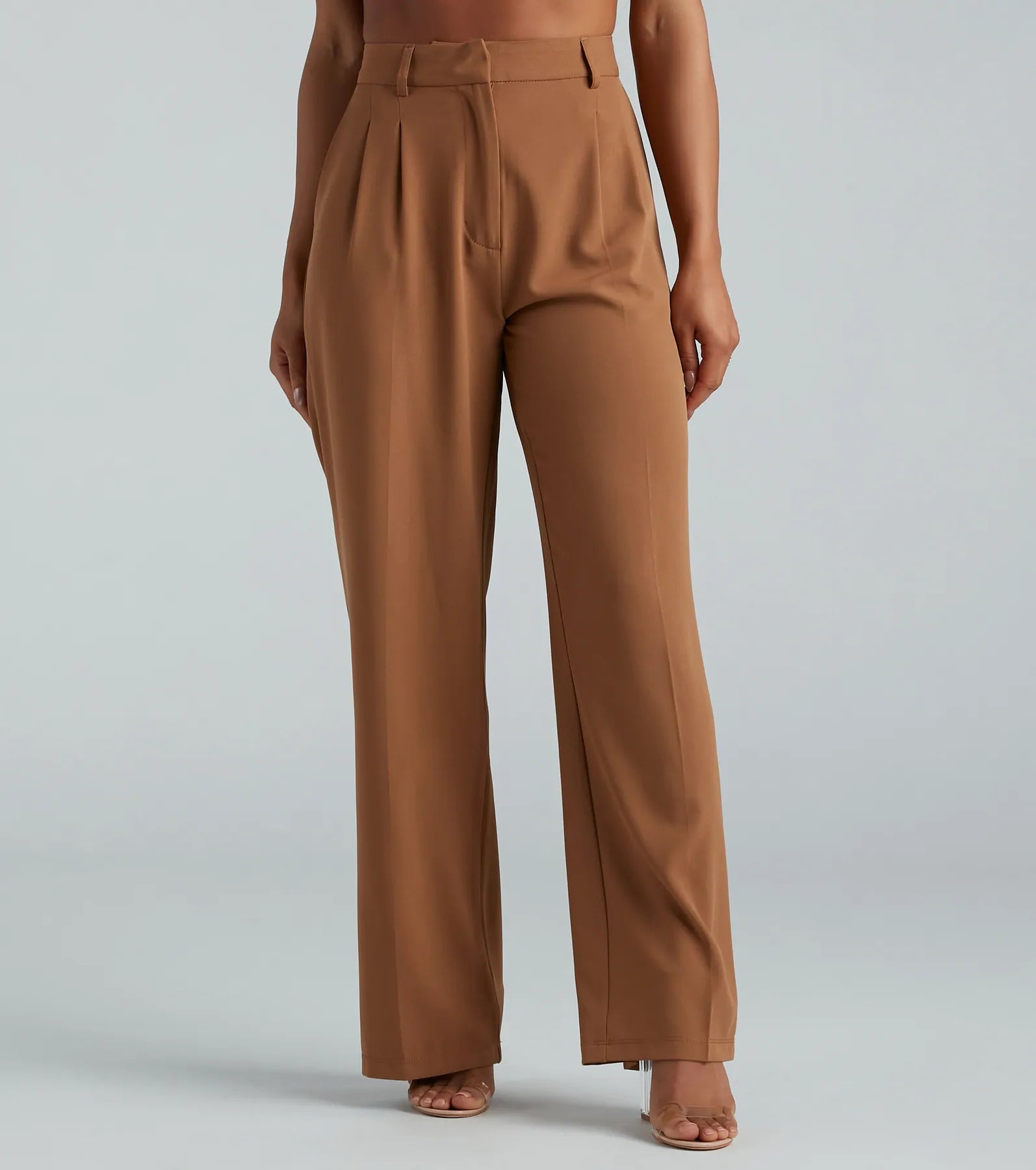 Buy More, Save More Chic Crepe Boyfriend Trouser Pants