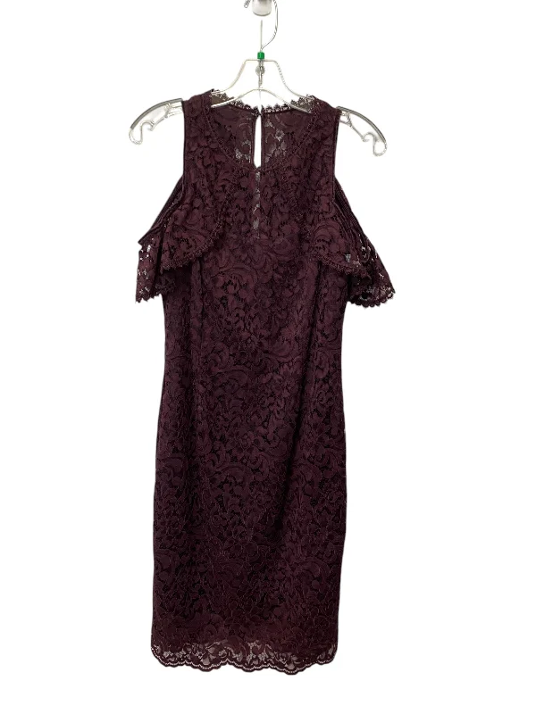Value Deals Dress Work By White House Black Market In Maroon, Size: 4