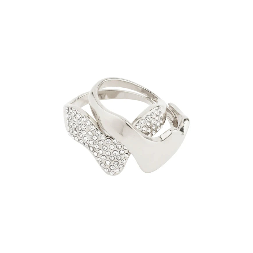 Super Sale Connect Rings 2 in 1 Set I Silver Plated