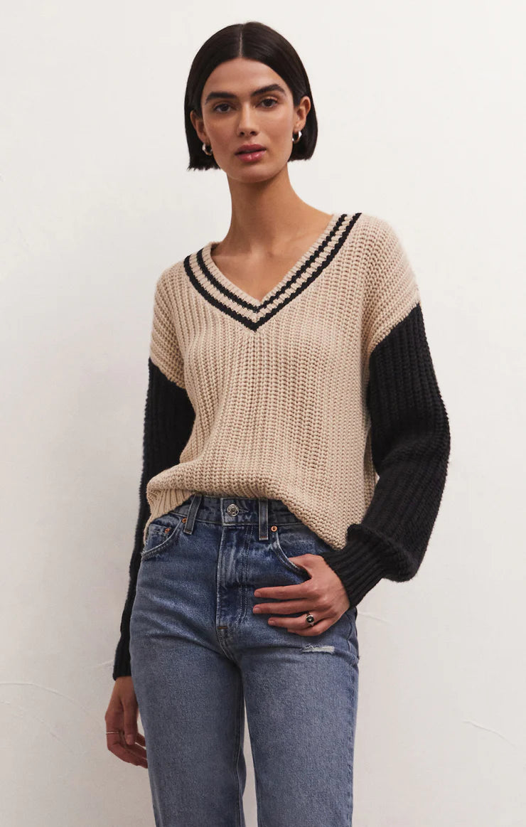 Act Now Hunter Varsity Sweater