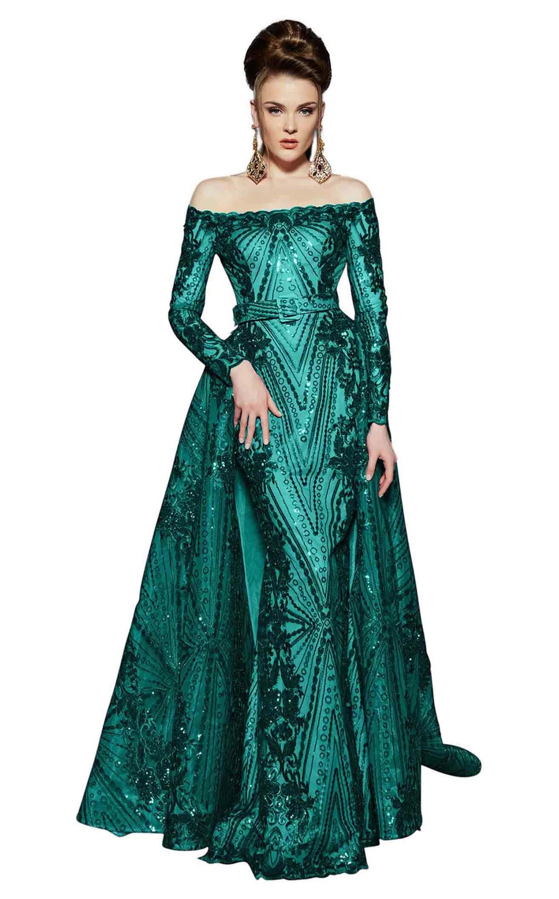 Daily Deals MNM COUTURE 2440 DRESS