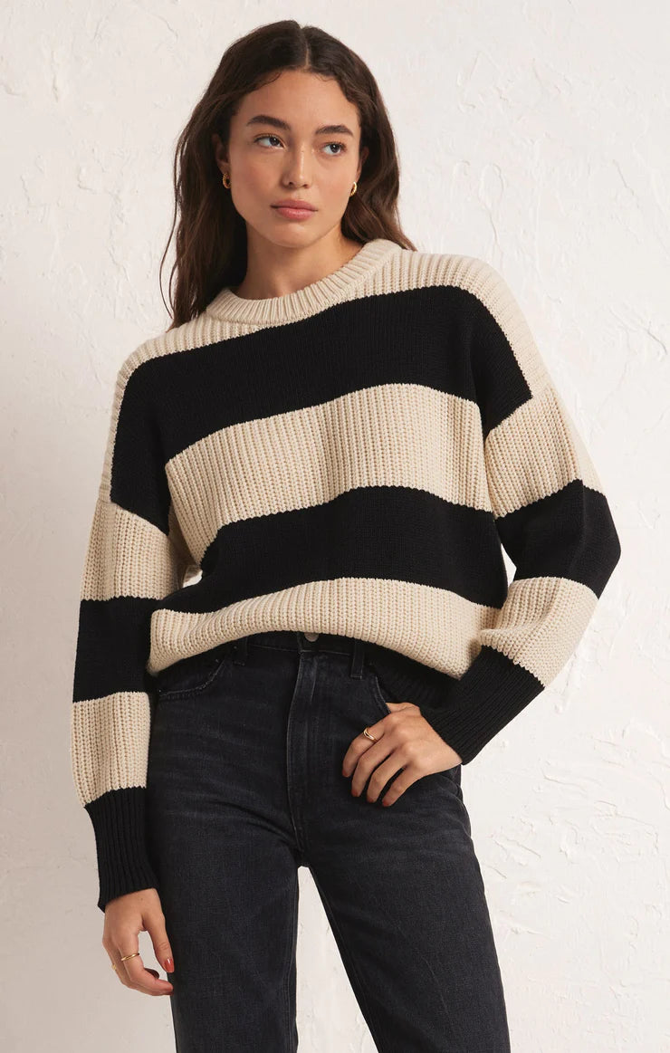 Midnight Madness Fresca Stripe Sweater