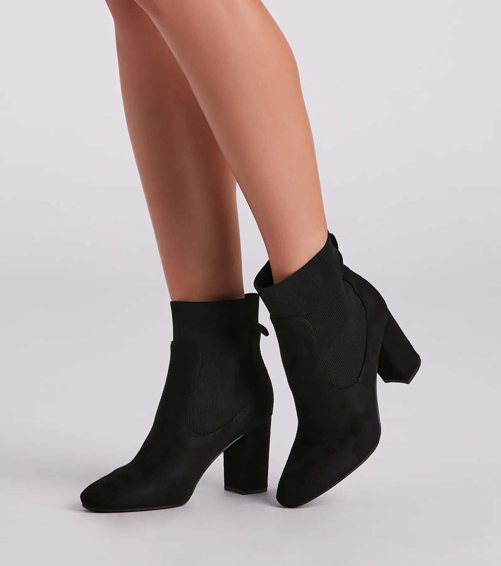 Limited Edition Trendy Staple Basic Sock Booties