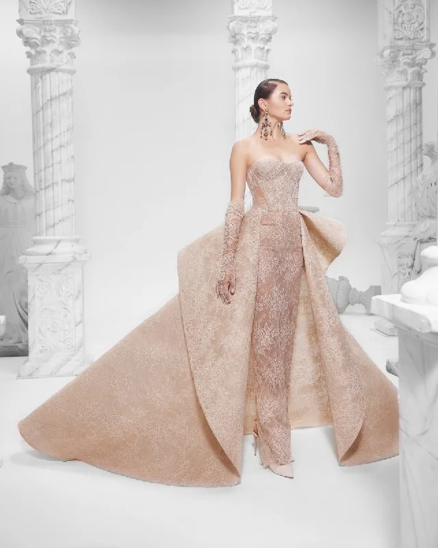 Midnight Madness Khaled & Marwan Couture RTW2023-24 Dress
