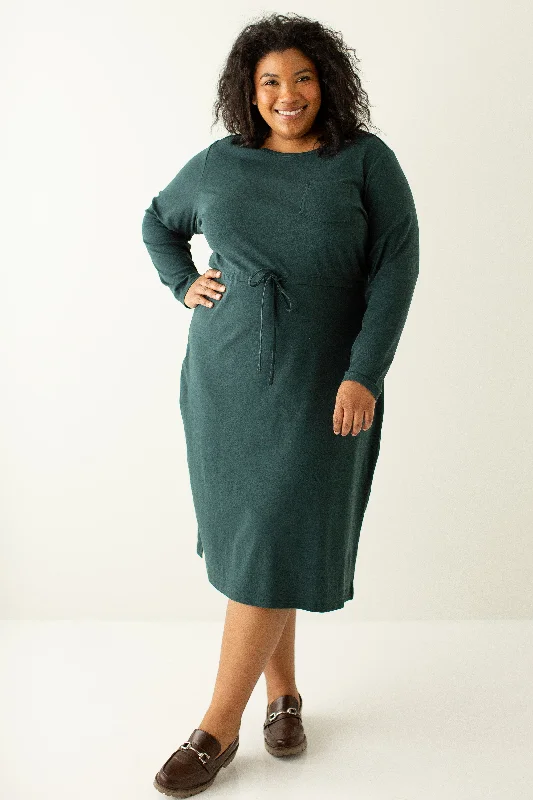 Markdowns 'Rosina' Cotton Blend Long Sleeve Dress