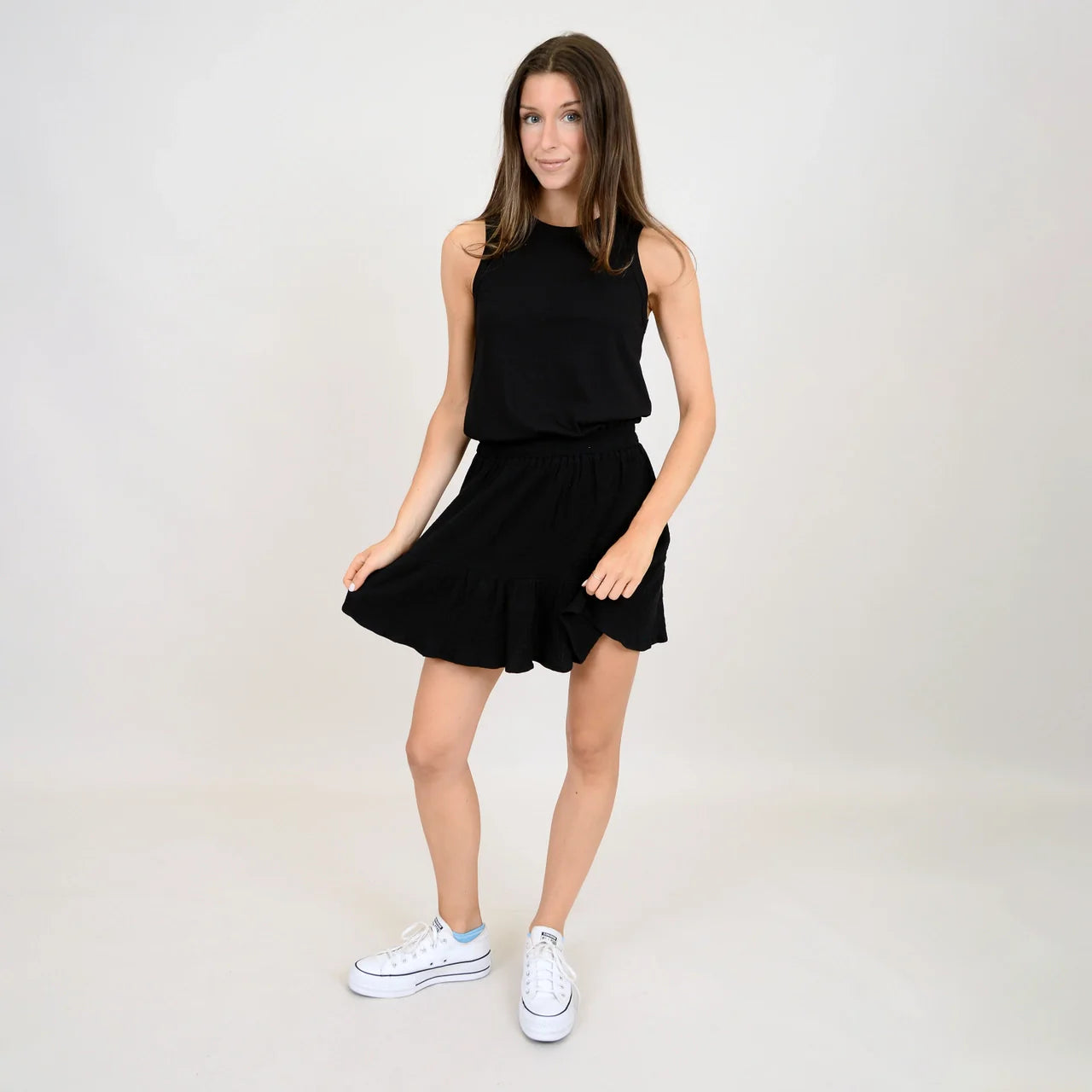 Crazy Deals Avelyn Gauze Tank Dress