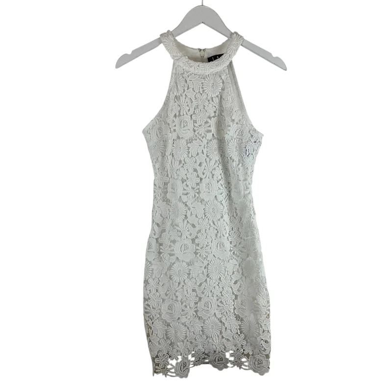 Unbeatable Prices Dress Casual Short By Lulu In White, Size: S