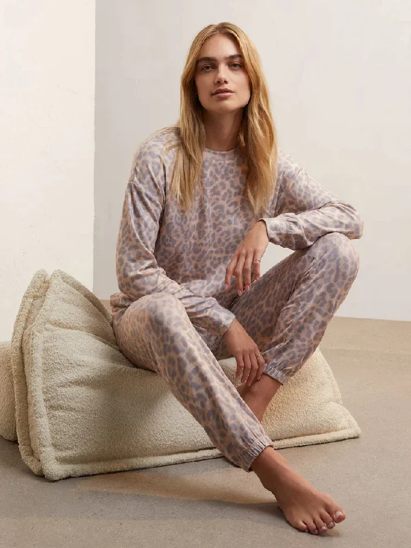 Deal of the Day Luxe Leopard Lounge set