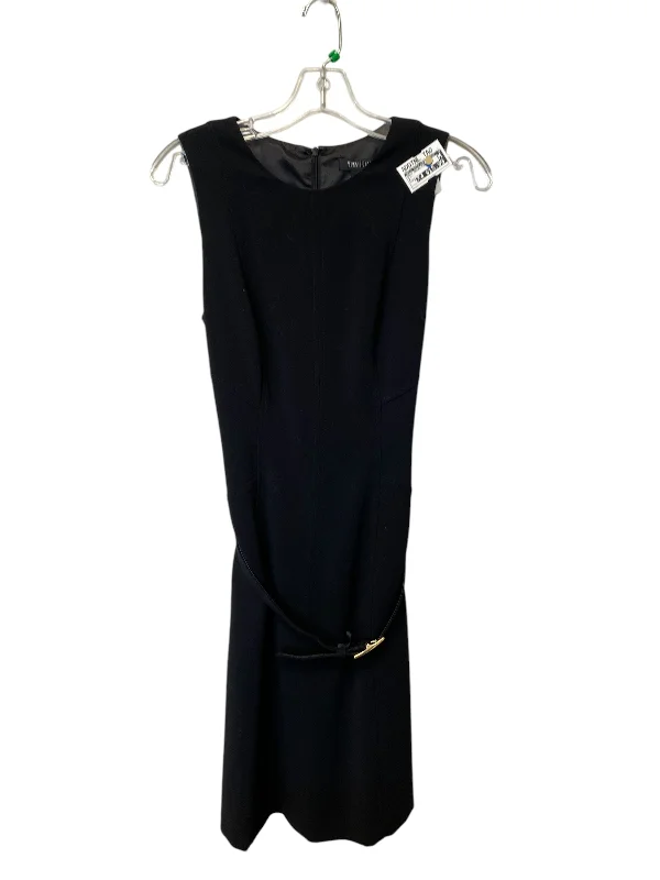 Weekend Flash Sale Dress Casual Midi By White House Black Market In Black, Size: 8