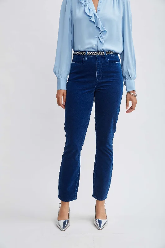Crazy Savings Washed Velvet Slim Pant