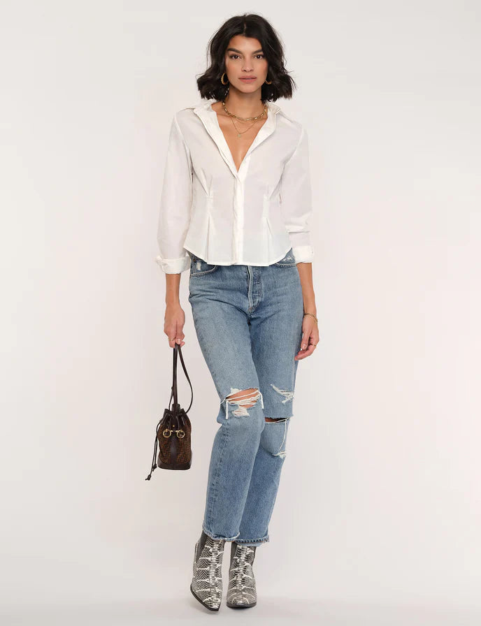 Discount Extravaganza Palmer Shirt I White