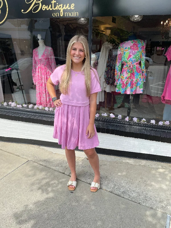 Weekend Deal Pink Everyday Dress
