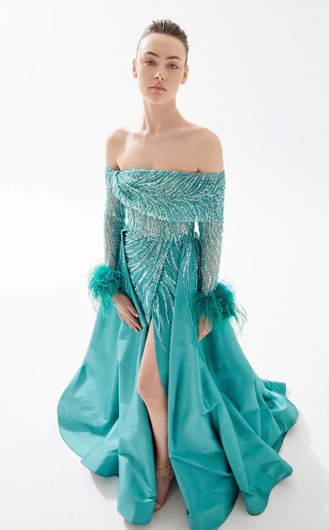 Limited Availability TARIK EDIZ 98316 DRESS