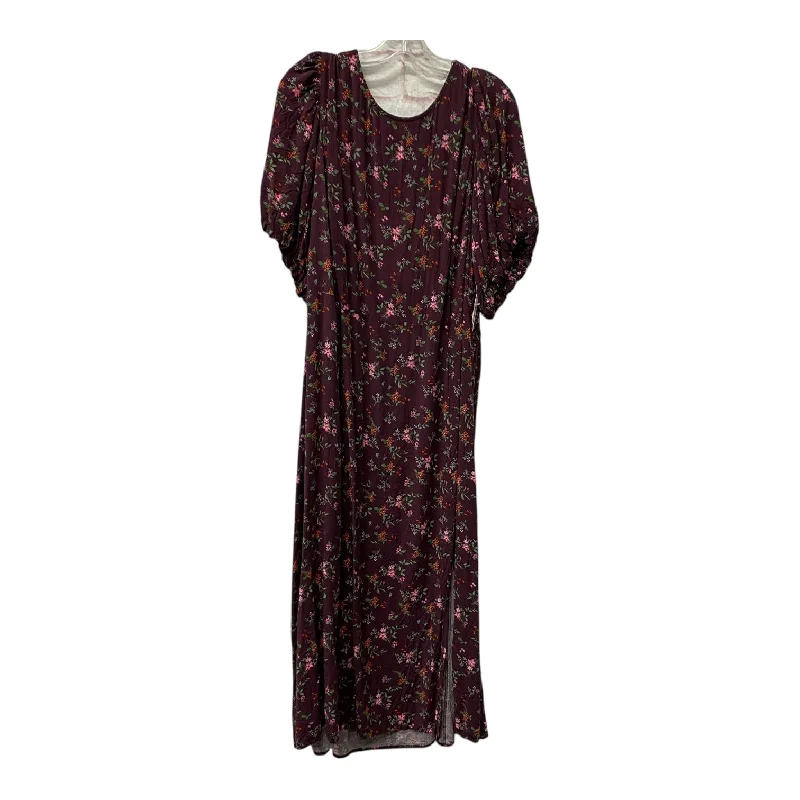 Final Clearance Dress Casual Maxi By Old Navy In Purple, Size:4X