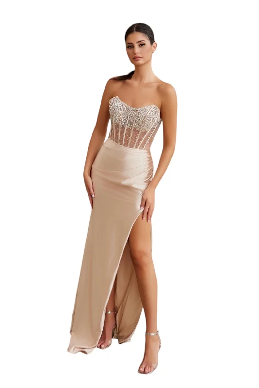 Exclusive Offers Brie Gown I Champagne