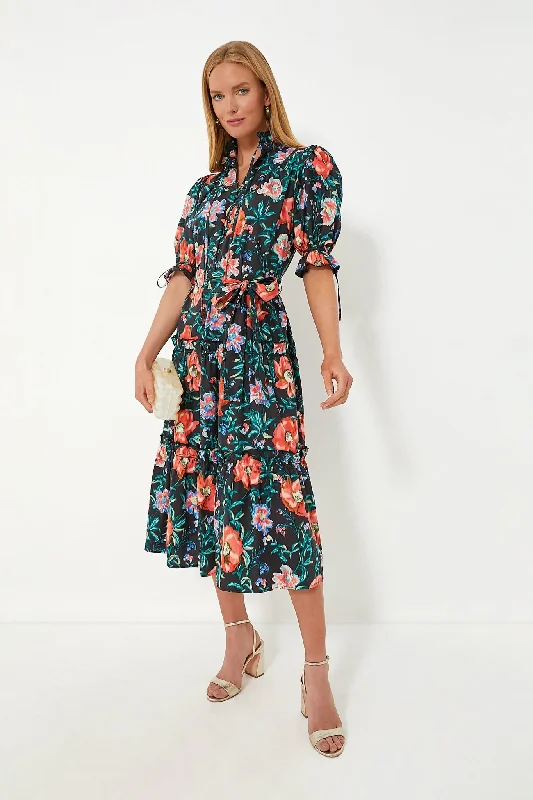 Price Blitz Holiday Floral Holloway Dress