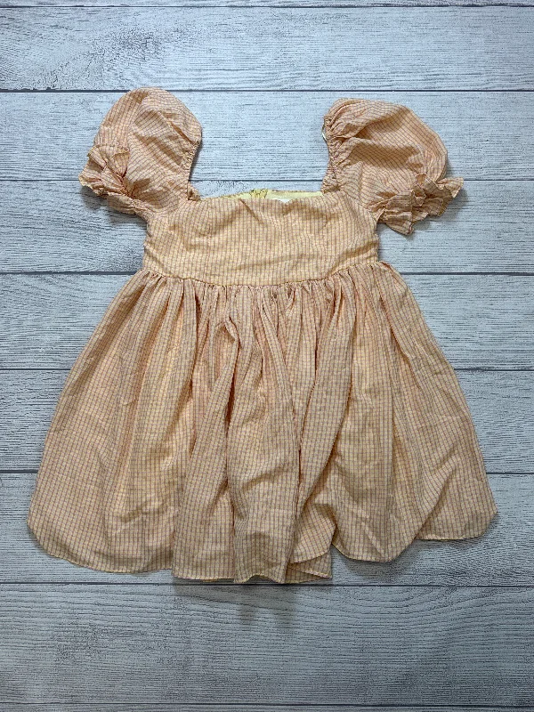 Early Bird Discount Dress Casual Short By Mable In Yellow, Size: M