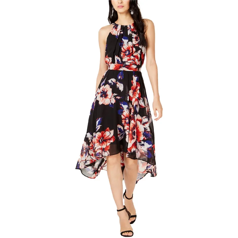 YEAR-End Clearance I-N-C Womens Handkerchief-Hem Midi Dress
