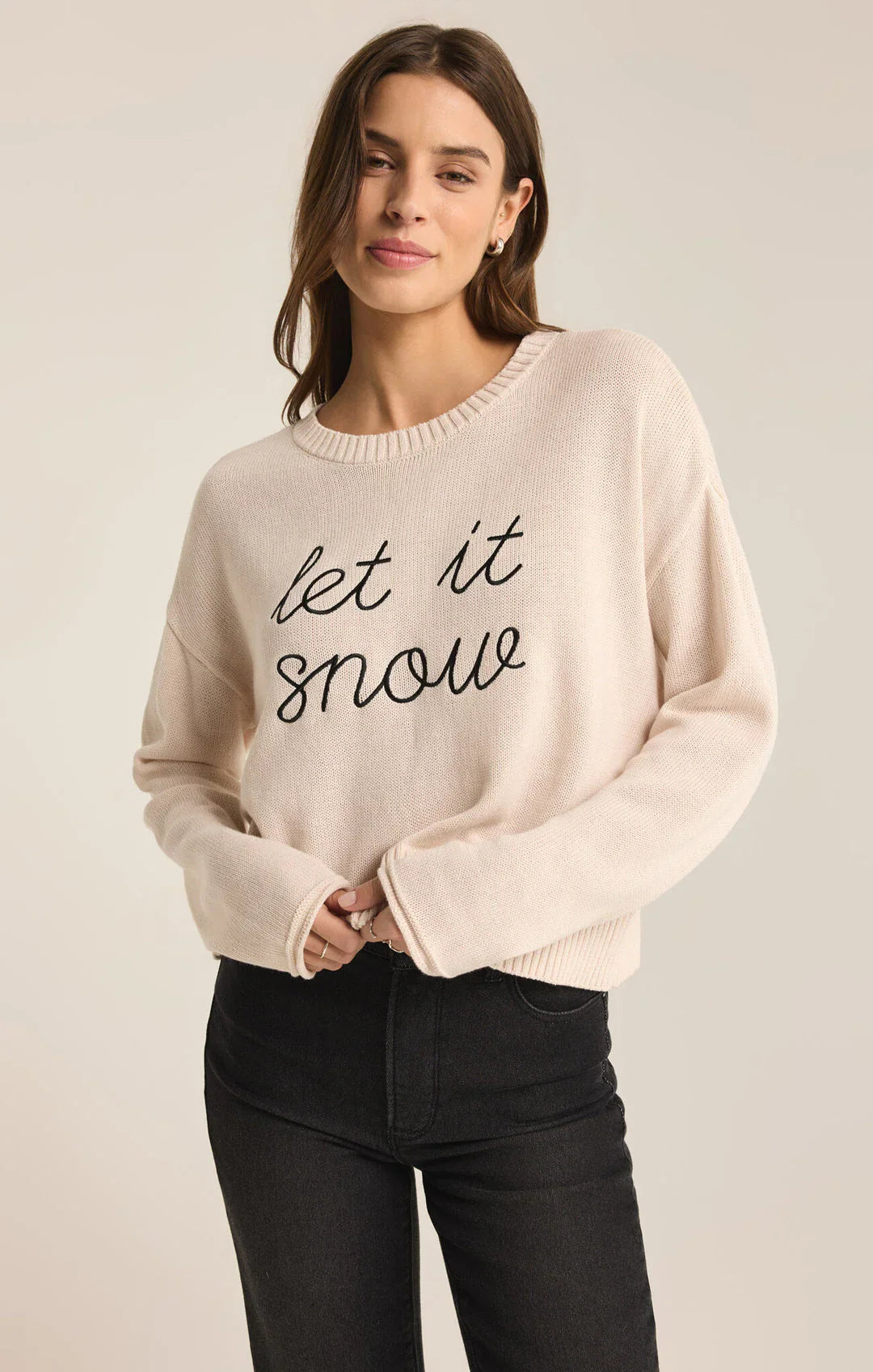 While Supplies Last Sienna Sweater I Let it Snow