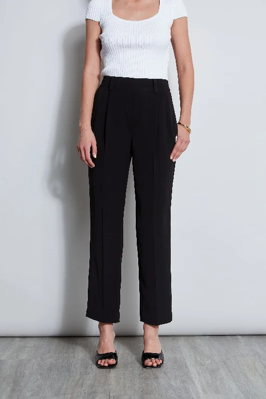 Anniversary Sale Pleated Straight Leg Pull On Pant