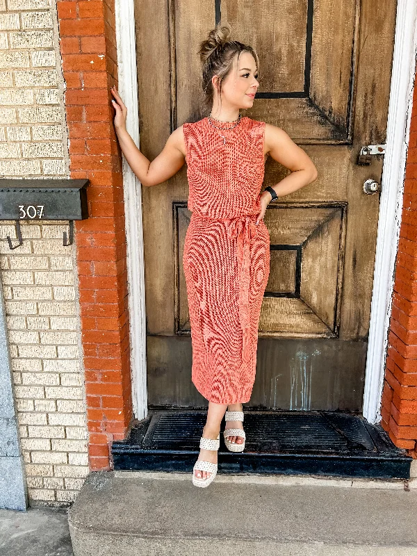 Unmissable Offer Summer Sunset Sweater Dress