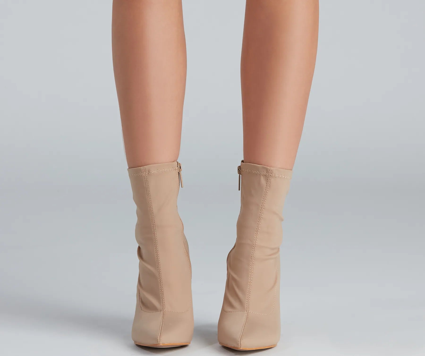 Now or Never Stylish Strut Stiletto Booties