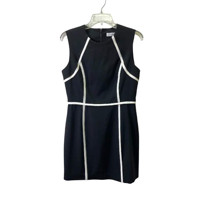 Limited Stock Dress Work By Calvin Klein In Black, Size:6