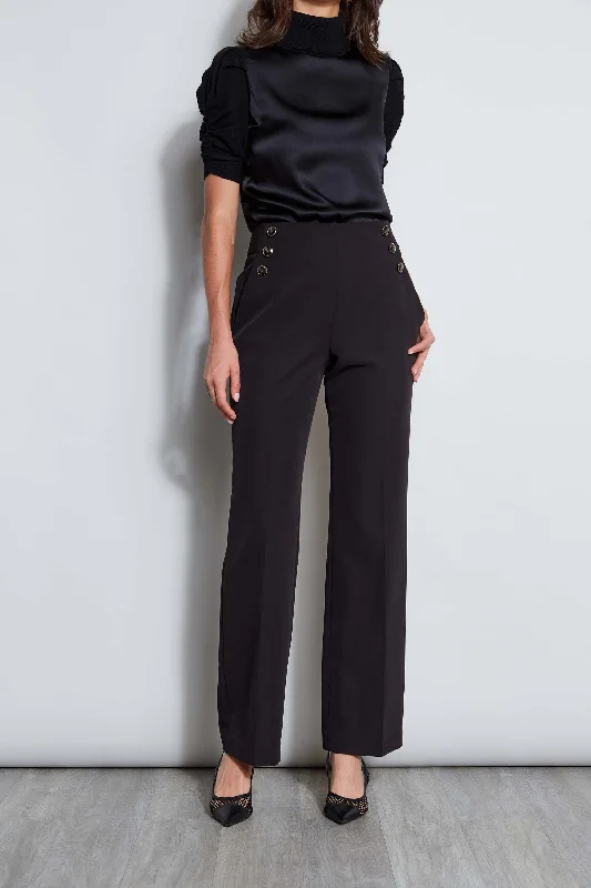 YEAR-End Clearance Crepe Button Pant