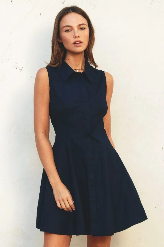 Online Only Marine Shirt Dress