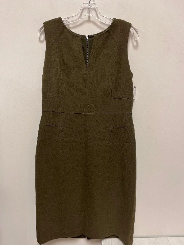 Special Price Dress Work By Ann Taylor In Green, Size: M