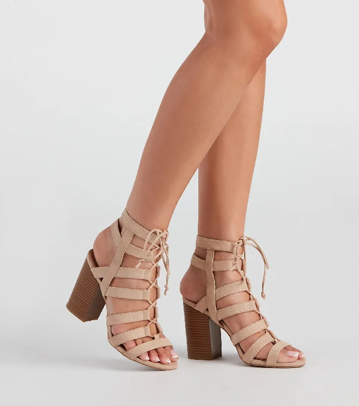 Extra Discounts Chic Business Peep Toe Lattice Booties