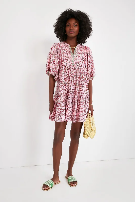 Limited Time Offer Pink Blossom Aria Mini Dress