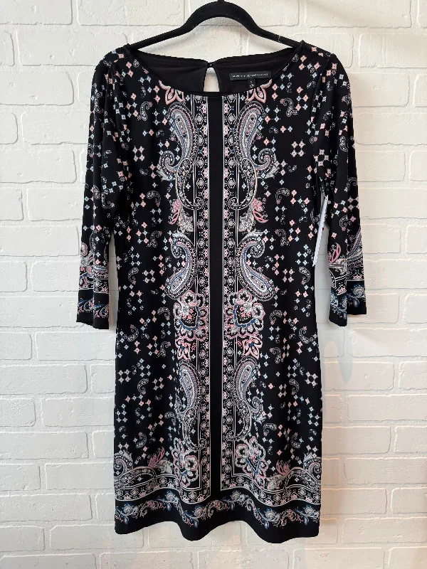 Super Sale Dress Work By White House Black Market In Black & Pink, Size: S