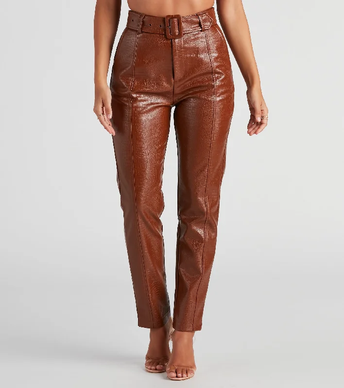 Today’s Deal Sleek And Stylish Moves Belted Pants