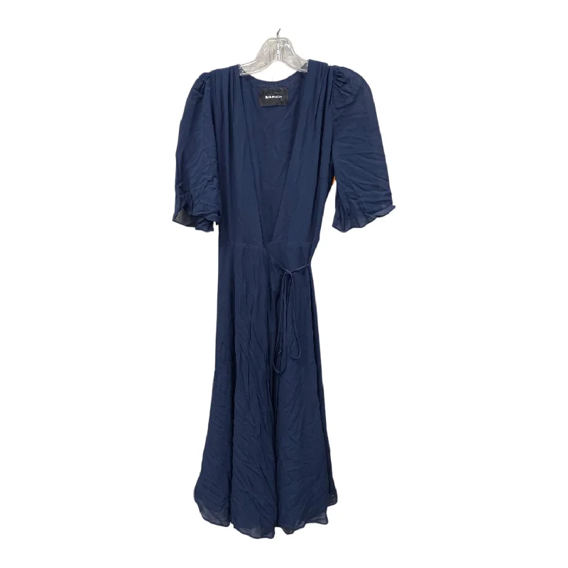 Final Markdown Dress Casual Maxi By Reformation In Blue, Size:M