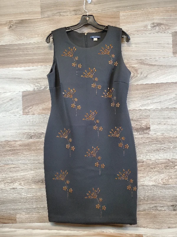 Low Prices Dress Casual Midi By Tommy Hilfiger In Black & Gold, Size: 10